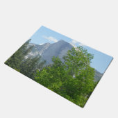 Half Dome in de zomer vanuit Yosemite National Par Deurmat (Schuin)