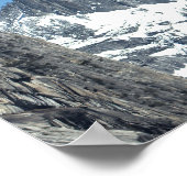 Half Dome in wintersneeuw - Yosemite Poster (Hoek)