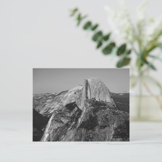 Half Dome is een bekende functie in Yosemite Briefkaart (Staand voorkant)