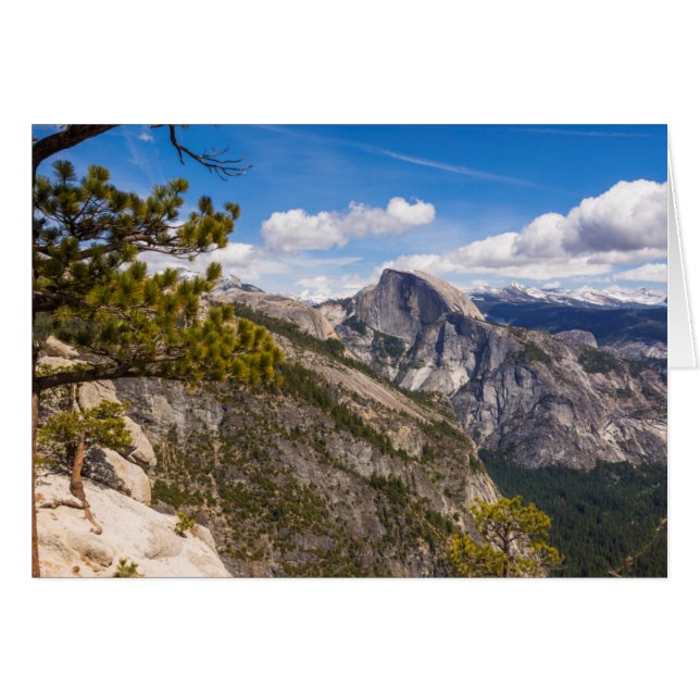Half Dome landschap, Californië (Voorkant Horizontaal)