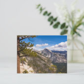 Half Dome-landschap, Californië Briefkaart (Staand voorkant)