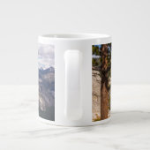 Half Dome-landschap, Californië Grote Koffiekop (Achterkant)
