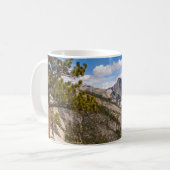Half Dome landschap, Californië Koffiemok (Voorkant links)