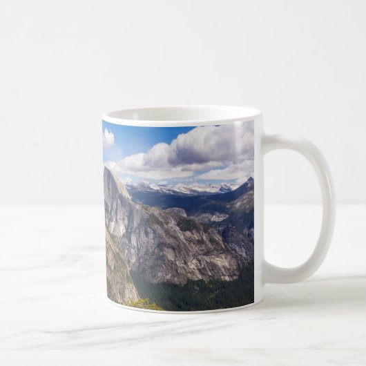 Half Dome landschap, Californië Koffiemok (Rechts)