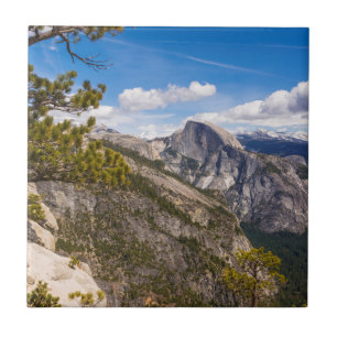 Half Dome-landschap, Californië Tegeltje