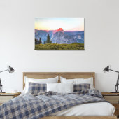 Half-dome | Nationaal park Yosemite Canvas Afdruk (Insitu (Slaapkamer))