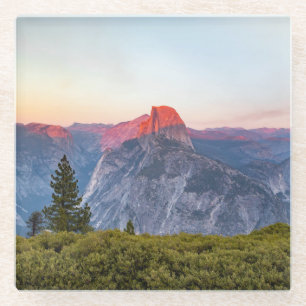 Half-dome Nationaal park Yosemite Glazen Onderzetter