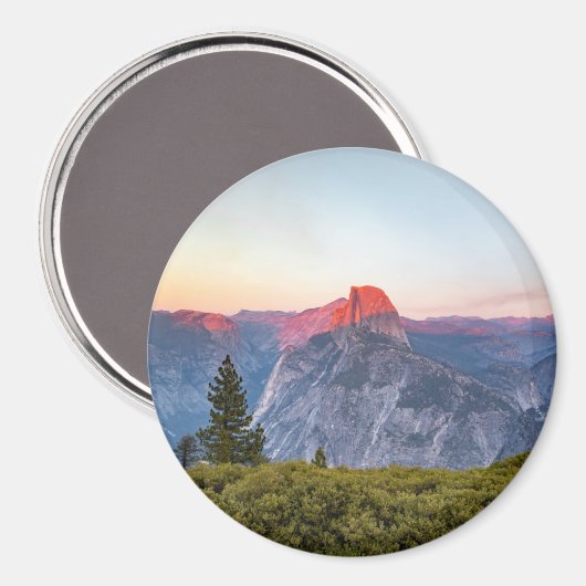 Half-dome | Nationaal park Yosemite Magneet (Voorkant / Achterkant)