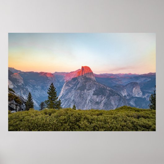 Half-dome | Nationaal park Yosemite Poster (Voorkant)