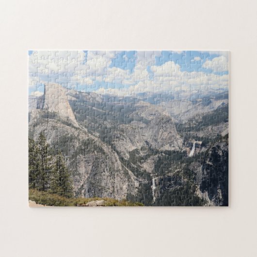 Half-dome, Nevada Herfst en Vernal Herfst in Yosem Legpuzzel (Horizontaal)