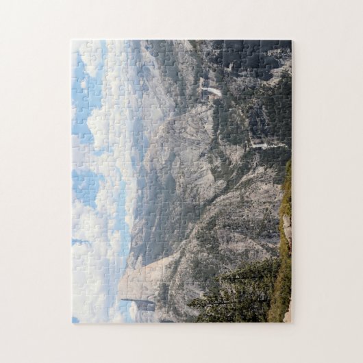 Half-dome, Nevada Herfst en Vernal Herfst in Yosem Legpuzzel (Verticaal)