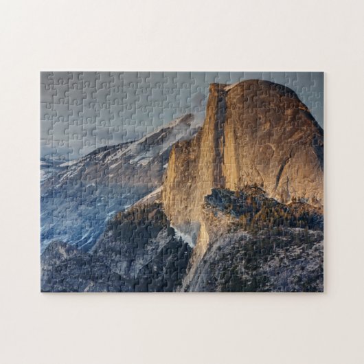 Half-dome op zonsondergang legpuzzel (Horizontaal)