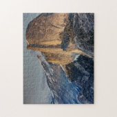 Half-dome op zonsondergang legpuzzel (Verticaal)