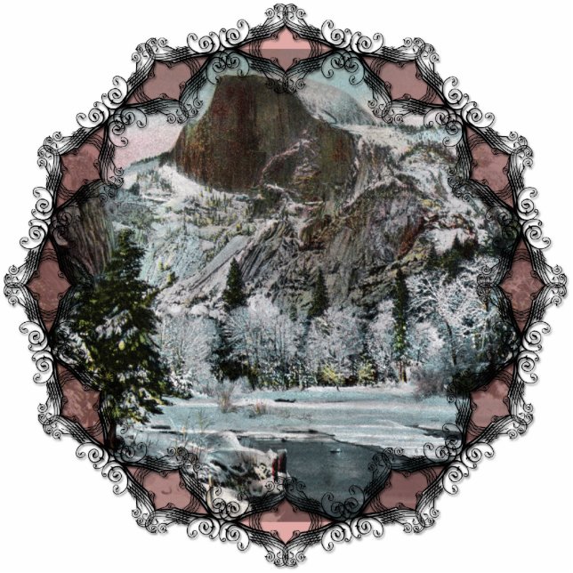 Half Dome  Ornament Fotobeeldje Ornament (Voorkant)