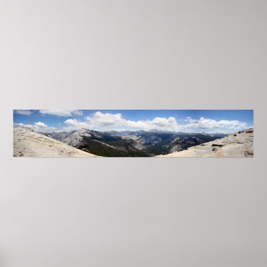 Half Dome Panorama Poster (Voorkant)