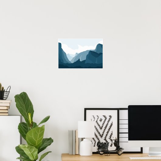 Half-dome Poster (Thuiskantoor)