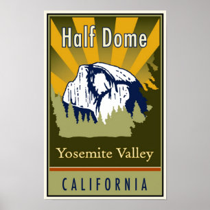 Half-dome Poster