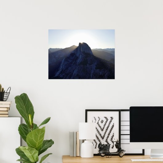 Half Dome Sunrise I Poster (Thuiskantoor)