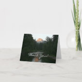 Half Dome Sunset in Yosemite National Park Bedankkaart (Voorkant)