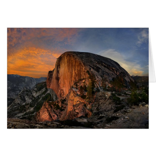 Half Dome Sunset - Yosemite (Voorkant Horizontaal)