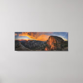 Half Dome Sunset - Yosemite Canvas Afdruk (Voorkant)