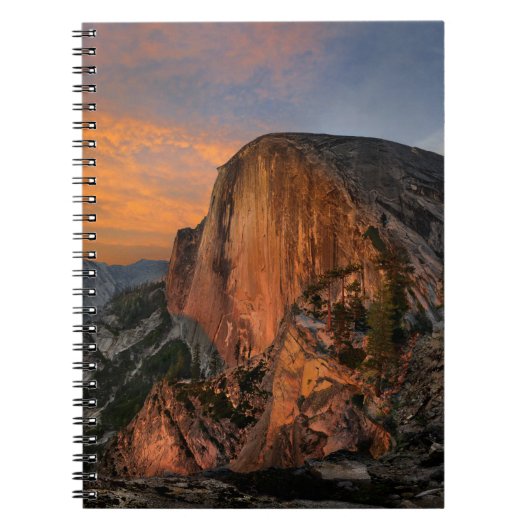 Half Dome Sunset - Yosemite Notitieboek (Voorkant)