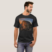 Half Dome Sunset - Yosemite T-shirt (Voorkant volledig)