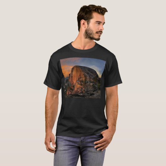 Half Dome Sunset - Yosemite T-shirt (Voorkant volledig)