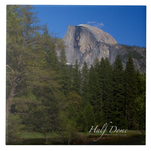 Half-dome Tegeltje (Voorkant)