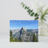 Half-dome uit Glacier Point, Yosemite, CA Briefkaart (Staand voorkant)