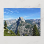 Half-dome uit Glacier Point, Yosemite, CA Briefkaart (Voorkant)
