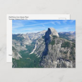 Half-dome uit Glacier Point, Yosemite, CA Briefkaart (Voorkant / Achterkant)
