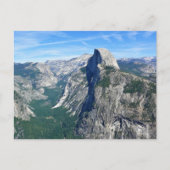 Half-dome uit Glacier Point, Yosemite, CA Briefkaart (Voorkant)