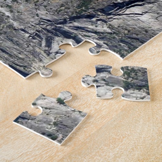 Half-dome uit Glacier Point, Yosemite, CA Legpuzzel (Zijkant)