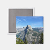 Half-dome uit Glacier Point, Yosemite, CA Magneet (Voorkant / Achterkant)