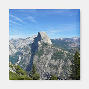 Half-dome uit Glacier Point, Yosemite, CA Magneet