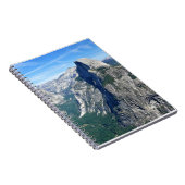 Half-dome uit Glacier Point, Yosemite, CA Notitieboek (Rechterzijde)