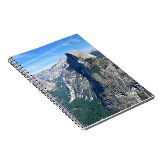 Half-dome uit Glacier Point, Yosemite, CA Notitieboek (Rechterzijde)