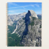 Half-dome uit Glacier Point, Yosemite, CA Planner (Voorkant)