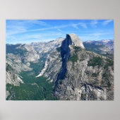 Half-dome uit Glacier Point, Yosemite, CA Poster (Voorkant)