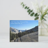 Half Dome uit Olmstead Point, Yosemite, CA Briefkaart (Staand voorkant)