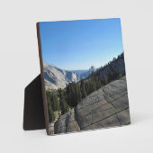 Half Dome uit Olmstead Point, Yosemite, CA Fotoplaat (Voorkant)