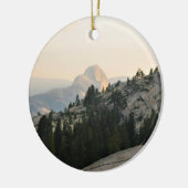 Half Dome uit Olmstead Point, Yosemite, CA Keramisch Ornament (Links)