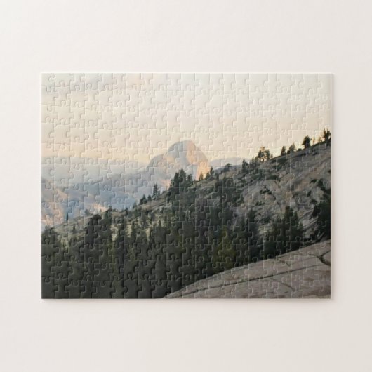 Half Dome uit Olmstead Point, Yosemite, CA Legpuzzel (Horizontaal)