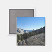 Half Dome uit Olmstead Point, Yosemite, CA Magneet (Voorkant / Achterkant)
