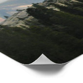 Half Dome uit Olmstead Point, Yosemite, CA Poster (Hoek)