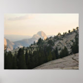 Half Dome uit Olmstead Point, Yosemite, CA Poster (Voorkant)
