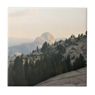 Half Dome uit Olmstead Point, Yosemite, CA Tegeltje