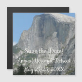 Half Dome van opzij in Yosemite National Park (Voorkant / Achterkant)