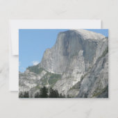 Half Dome van opzij in Yosemite National Park (Voorkant)